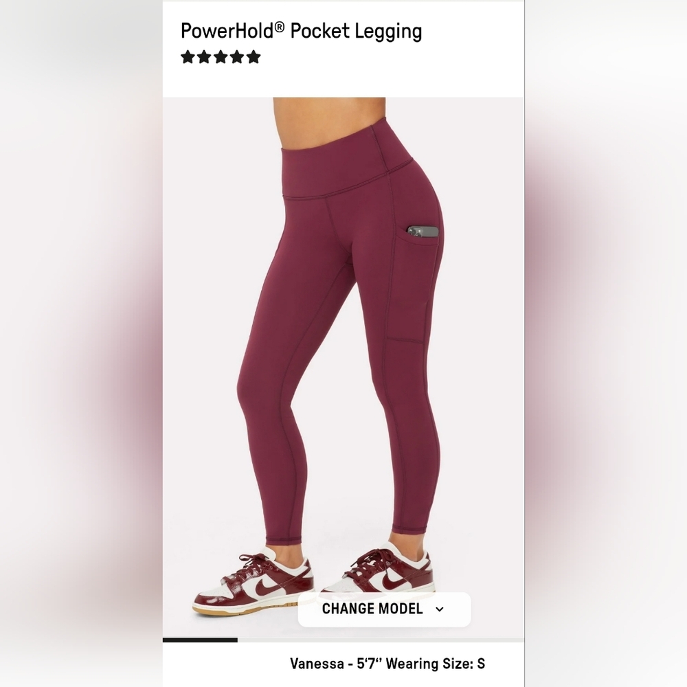NWT Fabletics Yitty Powerhold Pocket Legging